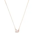 Produktbild: Swarovski Dazzling Swan Halskette, Schwan, Rosa, Roségold-Legierungsschicht