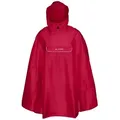 Produktbild: VAUDE Regenponcho Valdipino Poncho (1-St) wasserdichter Regenponcho mit Kapuze grün M