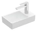 Produktbild: Villeroy & Boch Avento Handwaschbecken Becken links ohne Überlauf 360 x 220 x 110 mm - Weiß Alpin - 43003L01
