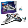 Produktbild: LEGO City Raumschiff, Weltraum-Spielzeug mit Space Shuttle für Kinder zum Bauen, Jungen und Mädchen ab 6 Jahren, Set mit Astronaut-Figur 60430