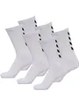 Produktbild: hummel Herren FUNDAMENTAL Sportsocken - Ideal für Sport & Alltag - Feuchtigkeitsmanagement - Fußgewölbeunterstützung - 6 Paar Socken - weiß - 36-40 (10)