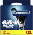 Produktbild: Gillette Rasierklingen Mach3 Turbo 12 Stück (8700216503679)