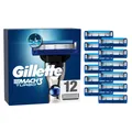 Produktbild: Gillette Mach3 Turbo 3D Systemklingen 12er