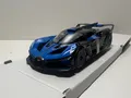 Produktbild: Bugatti Bolide, blau/schwarz, Maisto Modell Modellauto 1:24