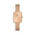 Produktbild: Daniel Wellington Quadro Rose Gold Dial Steel Strap Women’s Watch DW00100484