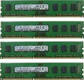 Produktbild: Samsung 32GB 4x 8GB DDR3 1600 MHz DIMM Ram Speicher-Kit Desktop PC-12800 240Pin
