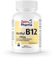 Produktbild: ZeinPharma Germany GmbH Vitamin B12 500 µg 60 Lutschtabletten - 60 Lutschtabletten 11161255