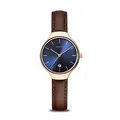 Produktbild: BERING Damen Uhr Quarz Movement - Classic Collection mit Kalbsleder und Saphirglas 13328-567 Armbandsuhren - 3 ATM