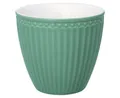 Produktbild: Greengate Becher Greengate Latte Cup Becher ALICE DUSTY GREEN Grün