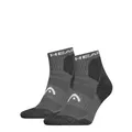 Produktbild: HEAD Hiking All Climates Quarter Wander Outdoor Socken 2P | 43/46 | Grey