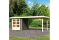 Produktbild: Karibu Gartenhaus Arnis, BxT: 242x238 cm, (Set), mit Anbaudach 2,80 m Breite