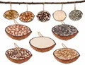 Produktbild: 10 Stck Kokosnüsse halb Vogelfutter Fettfutter Winterfutter