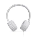 Produktbild: JBL T500 in White – Over Ear Lightweight / Foldable Headphones w/ Pure Bass Soun