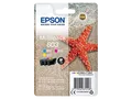 Produktbild: EPSON XP3100 XP4100 Multipack Seestern, 603, 3-farbig, Tintenpatrone Cyan, Magenta, Gelb (C13T03U54010)