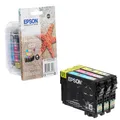 Produktbild: EPSON 603/T03U54 (Seestern) cyan, magenta, gelb Druckerpatronen, 3er-Set