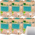 Produktbild: Edeka BIO Haferflocken extra zart 6er Pack 6x500g Packung usy Block