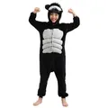 Produktbild: Corimori Jumpsuit Kinder Kostüm Jumpsuit Onesie verschiedene Designs (1-tlg) Fasching, Karneval, Tierkostüme Gorilla, Affe 110-116 Affenkostüm schwarz Körpergröße 120cm (110-116)