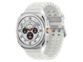 Produktbild: SAMSUNG Galaxy Watch Ultra 47 mm Smartwatch Nitrilkautschuk, 90-140 mm, Titanium White