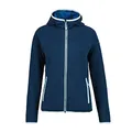 Produktbild: ICEPEAK Midlayer Berryville mit Kapuze für Damen, Farbe:Blau, Größe:S