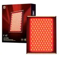 Produktbild: FAQ LED Panel - Tragbare Gesichtsleuchte mit 256 Multicolor-LEDs in Bernstein, Blau, Rot & Nahinfrarot für Hautglanz, Entspannung, Pflege & Wohlbefinden
