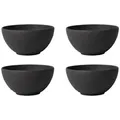 Produktbild: Villeroy & Boch Manufacture Rock Bol schwarz Ø 14,0 cm 4er Set