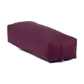 Produktbild: bodhi Salamba (rechteckig) Yoga-Bolster ECO, Dinkelhülsen  Aubergine