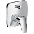 Produktbild: hansgrohe Badewannenarmatur Logis, 71405000, aus Messing, mit Einhebelmischer, zur Unterputz-Montage, verchromt