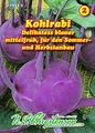 Produktbild: Kohlrabi, Delikatess blauer mittel N.L.Chrestensen Samen 418233-B