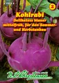 Produktbild: N.L. Chrestensen Kohlrabi Delikatess Blau | Sommersorte, zarte Knolle,Saatgut
