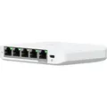 Produktbild: UbiQuiti Switch UniFi Flex Mini 2.5G, USW-FLEX-2.5G-5, 5-port, 2,5 Gbit/s, 1x PoE+ (PoE-In), managed