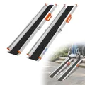 Produktbild: LIEKUMM 2 x Teleskop Rollstuhlrampe 77,5-122,5 cm, 300 kg Tragkraft