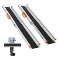 Produktbild: LIEKUMM Rutschfeste Rampe zum leichteren Beladen, 120 cm x 21 cm, verstellbar