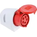 Produktbild: CEE-Wandsteckdose IP44 400V, 32A rot/grau