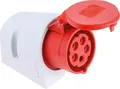 Produktbild: PCE CEE-Wandsteckdose IP44 400V 32A Rot/Grau