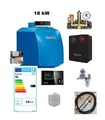 Produktbild: Paket Buderus Öl Brennwert Kessel GB125 18kW+HS25+Floco Top+KSG+AS1.6