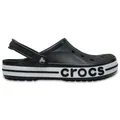 Produktbild: CROCS Bayaband Clog Schwarz/Weiße Flip-Flops EU 37-38
