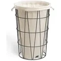 Produktbild: Zack Wäschekorb Satone, Schwarz, Metall, 50.5 cm, Ordnen & Aufbewahren, Wäschekörbe & Tonnen