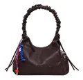 Produktbild: Desigual Montville Half Logo Shoulder Bag Schultertasche Tasche Chocolate Neu