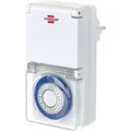Produktbild: Brennenstuhl Zeitschaltuhr MMZ 44, mechanisch, Steckdose, IP44 für außen
