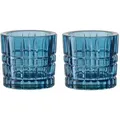 Produktbild: Nachtmann Square Votives Teelichthalter vintage blue 2er Set