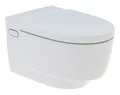 Produktbild: Geberit AquaClean Mera Classic Dusch-WC wandhängend spülrandlos mit Absenkautomatik - Weiß Alpin mit KeraTect - 146200111