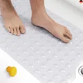 Produktbild: HITSLAM Badewannenmatte rutschfest, 101 x 40cm Extra Lange Antirutschmatte