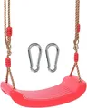 Produktbild: Newaner Kinderschaukel Garten Schaukelbrett Kinder Höhenverstellbar Rot
