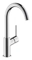 Produktbild: Hansgrohe Talis Einhebel-Waschtischmischer 210 mit Push-Open Ablaufgarnitur mit Schwenkauslauf Chrom - 32082000