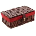 Produktbild: FRANK FLECHTWAREN Weidenkoffer mit Textil