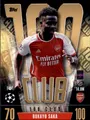 Produktbild: Topps Sammelkarte 487 - Bukayo Saka - 100 Club - 2023/2024