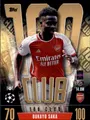 Produktbild: Champions League 2023/24 Trading Card 487 - Bukayo Saka - 100 Club