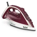 Produktbild: Tefal Dampfbügeleisen Ultragliss Plus FV6810 2800W Durilium bordeaux/weiß