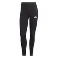 Produktbild: adidas Women's ESSENTIALS 3-STRIPES COTTON LEGGINGS, Black/White, XL