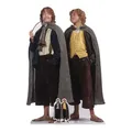 Produktbild: Star Cutouts SC4202 Frohe und Pippin Doppelter Herr der Ringe Pappaufsteller in Lebensgröße mit Mini